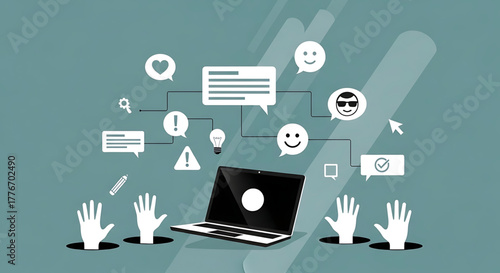 Creative concept vector illustrations showing design, art, and idea generation. Includes teamwork, brainstorming, and creative process elements for modern projects.