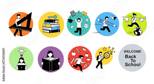 Creative concept vector illustrations showing design, art, and idea generation. Includes teamwork, brainstorming, and creative process elements for modern projects.