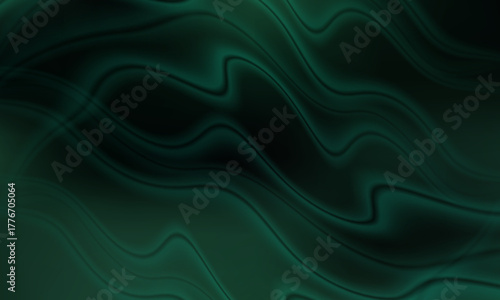 Smooth elegant green silk or satin luxury cloth texture can use as abstract background. Luxurious background design