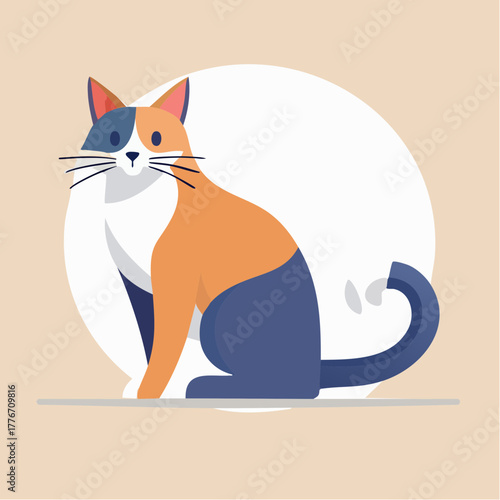 Cat - cute fluffy kitty cat feline pet friend