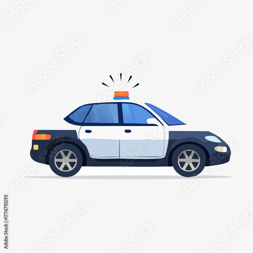 Police cruiser - cop car vehicle