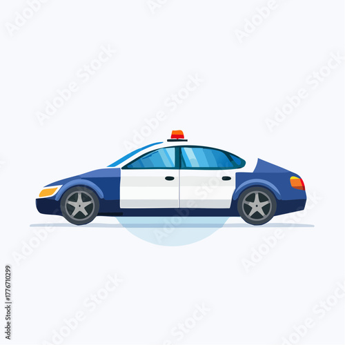 Police cruiser - cop car vehicle