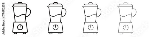 Blender icon. Vector isolated pictograms.
