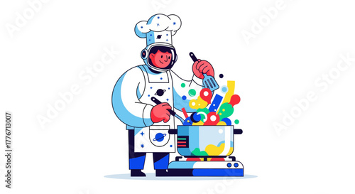 Astronaut Chef Culinary Universe: A Delicious Fusion of Space and Gourmet Flavors