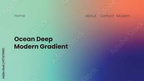 Abstract modern colorful gradient background.