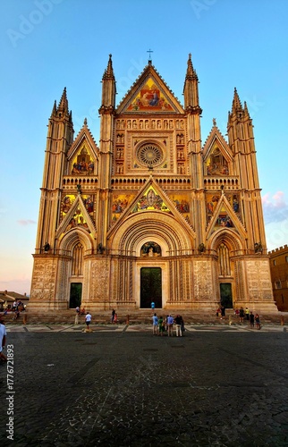 Orvieto Cathedral (Italian: Duomo di Orvieto Cattedrale di Santa Maria Assunta) is a large 14th- century