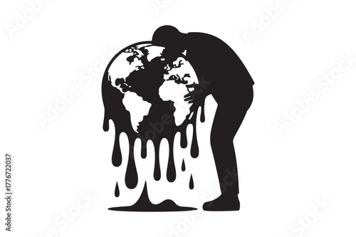 Humanity s impact on a melting planet