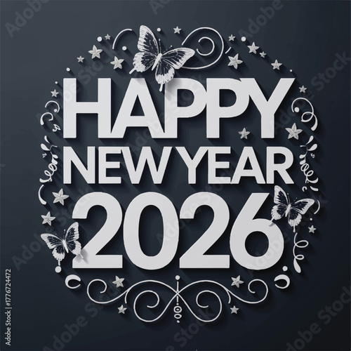 Happy New Year 2026 Celebration