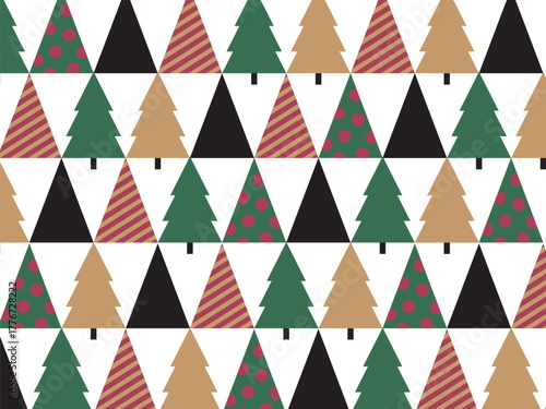 クリスマスツリーの背景