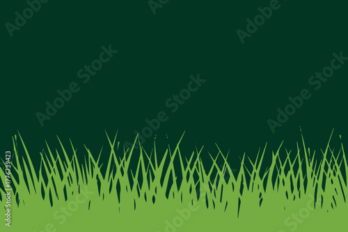 grass pattern seamless vector blades background for print and web