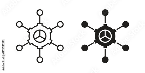 BPM icon isolated vector Illustration. Vector pictogram for web and app