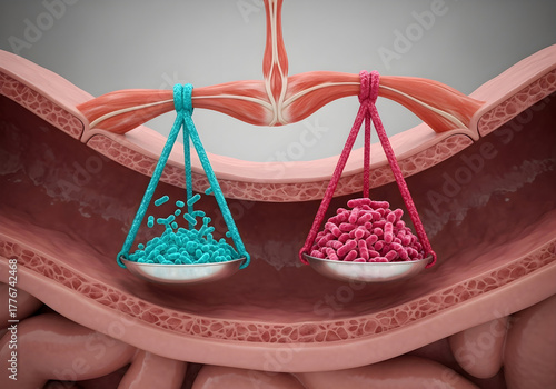 Gut Microbiome Imbalance: Dysbiosis and SIBO Visualization