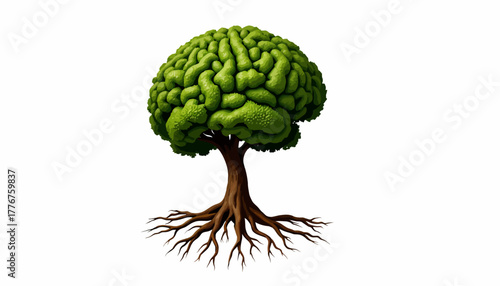 Enchanting Illustration of a Young Child Curiously Resting Inside a Cozy, Glowing Bubble Surrounded by Soft, Fluffy Clouds on a White Background