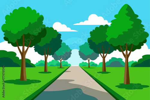 A path through the park