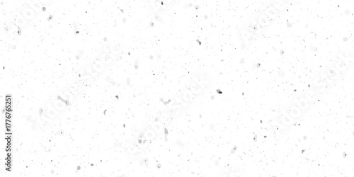 White terrazzo flooring texture background. Quartz surface white for bathroom or kitchen countertop. Terrazzo background vector.