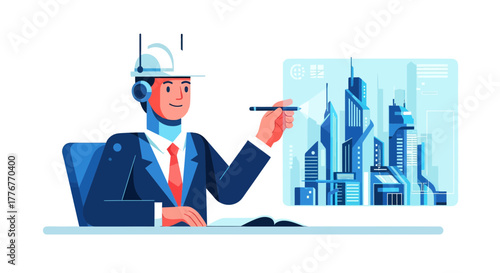 Futuristic Architect: Designing Advanced Cityscapes with Innovative Technological Tools