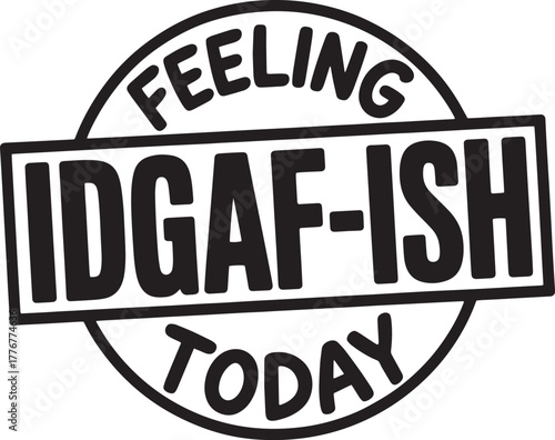 Sassy quote about being bothered, editable file