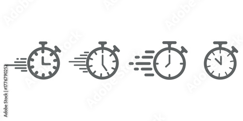 Isolated of Alarm clock with plus sign, medical icon, transparent design