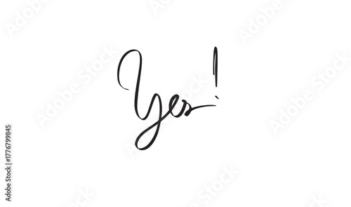 yes text font calligraphy hand written lettering script black color object icon ok yes choice right check correct success positive symbol icon vote yes ok like winner poll business confirm approve art
