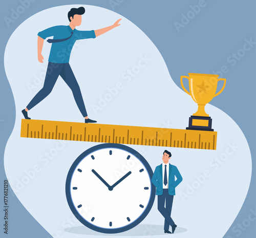 Balancing Time and Achievement in Business, Time management, Work-life balance, Goal achievement, Success measurement, Productivity equilibrium