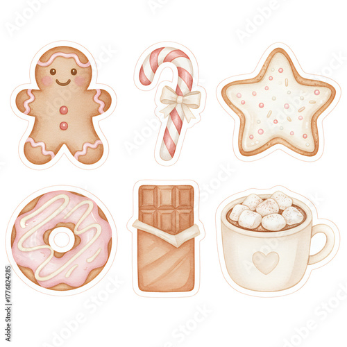 クリスマスクッキー＆ココアのスイートセット