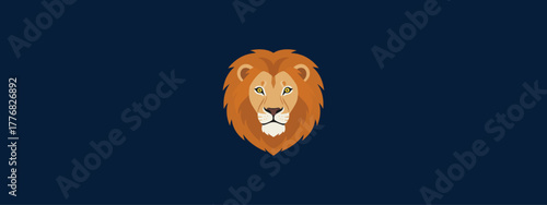 Lion head vector graphic illustration design. Download it now in high resolution format and print in any size.