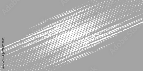 Halftone dots red and blue color pattern gradient grunge texture background. Dot pop art comic sport style vector illustration. grunge vector dots . eps 10