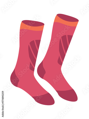 Warm socks pair for sport