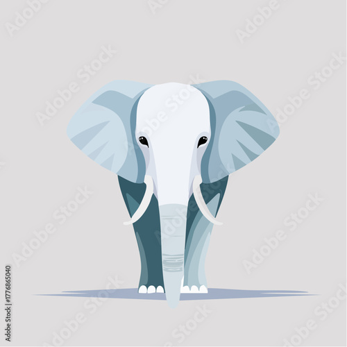 Elephant - large wildlife animal