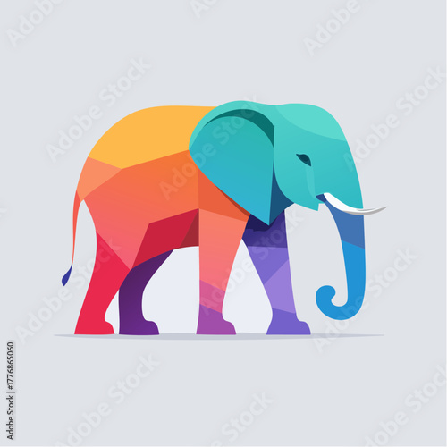 Elephant - large wildlife animal