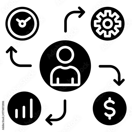 Interaction Glyph Icon