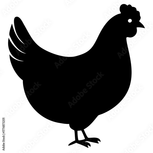 chicken silhouette