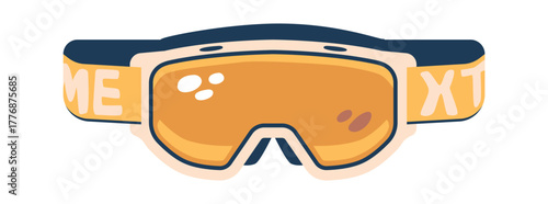 Snowboarding equipment winter sport goggles