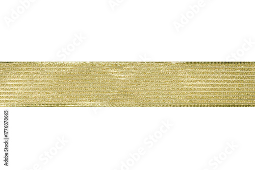 Elegant Gold Glitter Ribbon