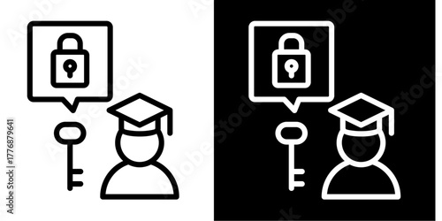 Problem-Solving Skills  Icon Set White Style Collection
