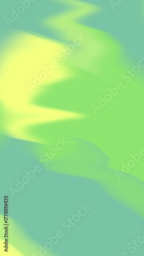 Abstract gradient background featuring a vibrant green and yellow tint