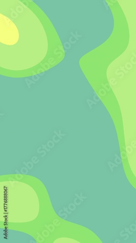 Organic abstract background featuring a green and yellow tint gradient. Perfect for modern designs, presentations, and creative projects