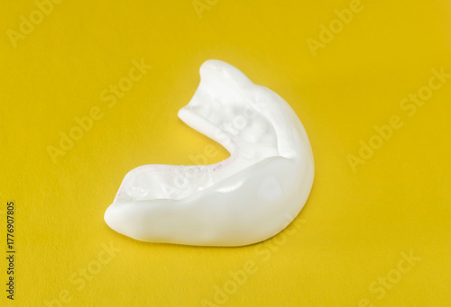 Obraz na plátně Customized mouthguard for martial arts – elite protection