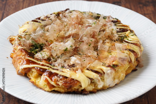 Bild auf Leinwand 豚玉　お好み焼き