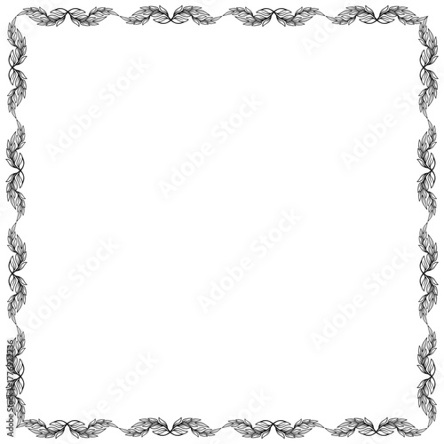 decorative floral frame 