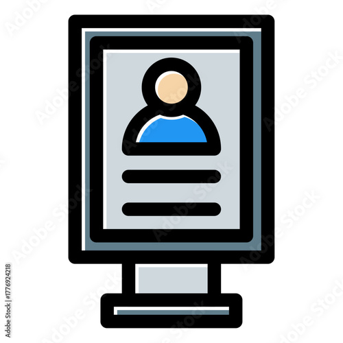 candidate billboard icon