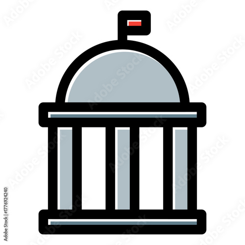 capitol building icon