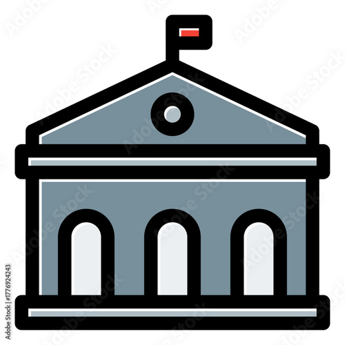government building icon