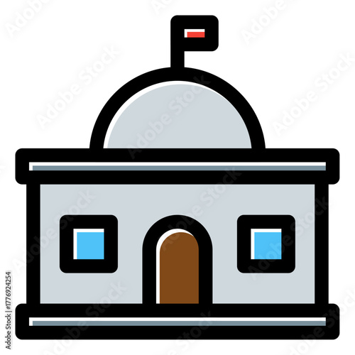 government building icon