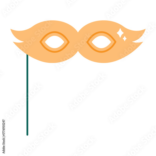 Mysterious mask for a big party