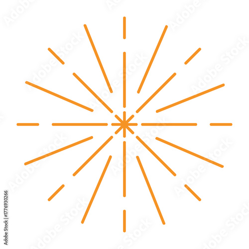 Colorful Fireworks Night Celebration Design