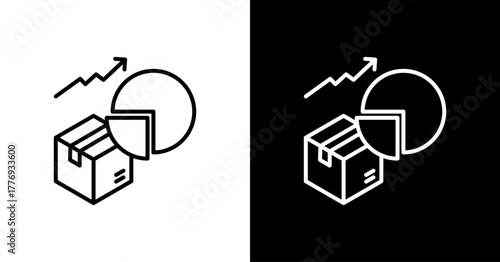 Market Opportunity  White Icon Set Design