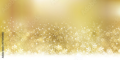 雪　クリスマス　冬　光　背景	