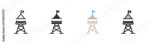 Outpost Icon Pack In Multiple Styles