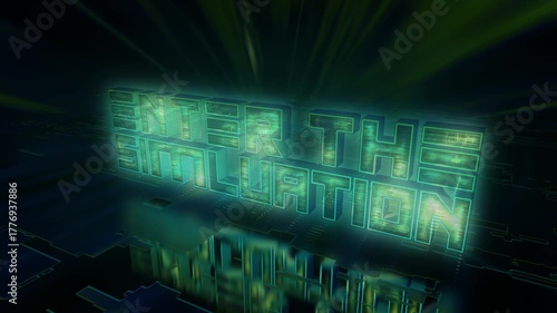 Enter the Simulation Emerald Color Scheme
